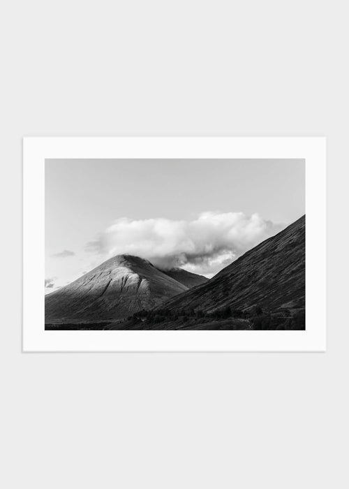 Scottish highlands poster