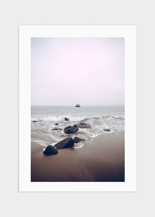Ocean beach poster