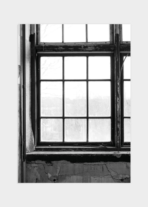 Industrial window poster