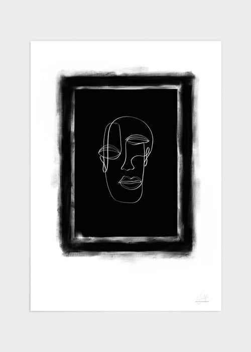 Lines portrait poster