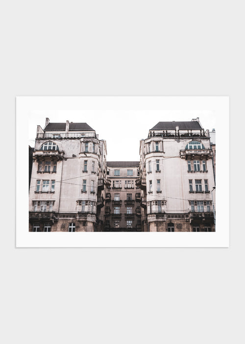 Building warsaw poster