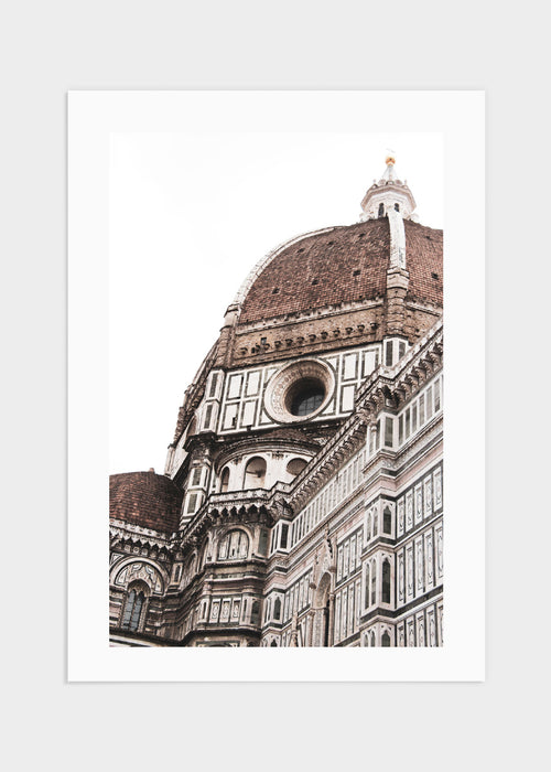 Santa maria del fiore close up poster