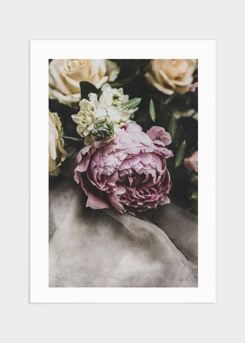 Flower close up poster