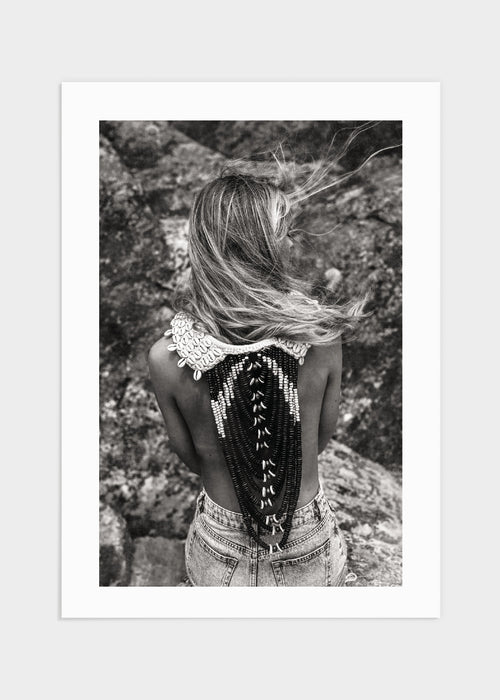 Big bohemian necklace poster