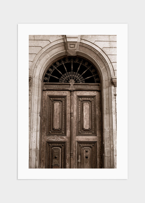 Barcelona door poster