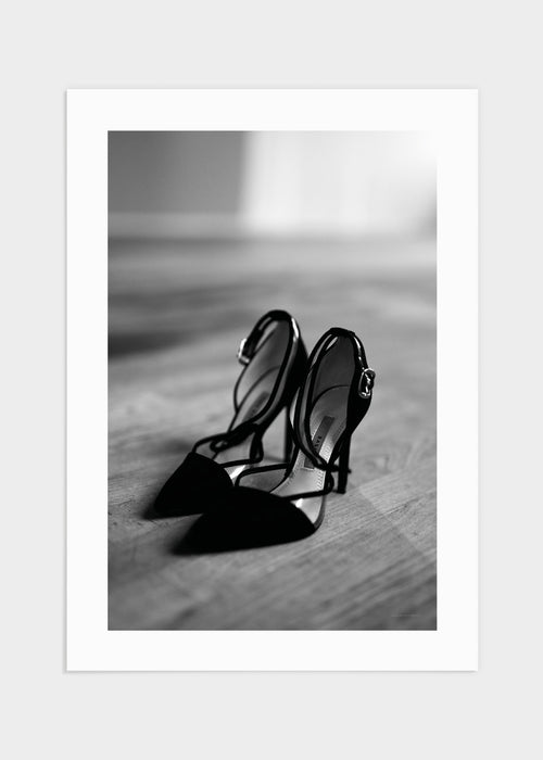Black heels poster