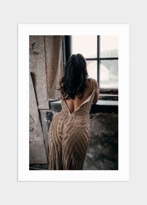 Woman by the window 2 poster