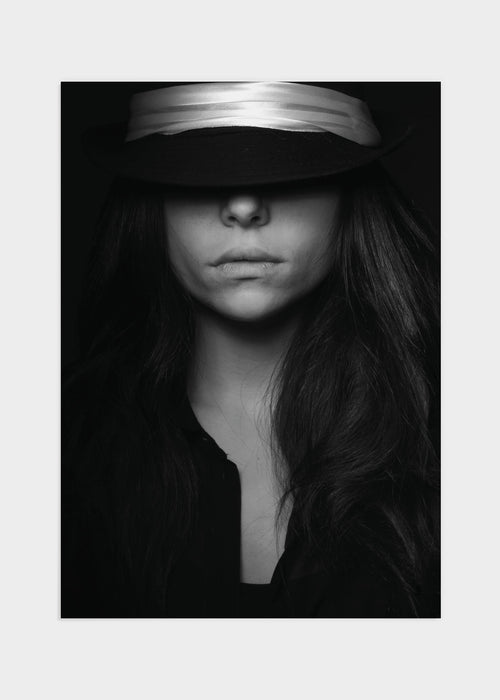 Woman portrait poster