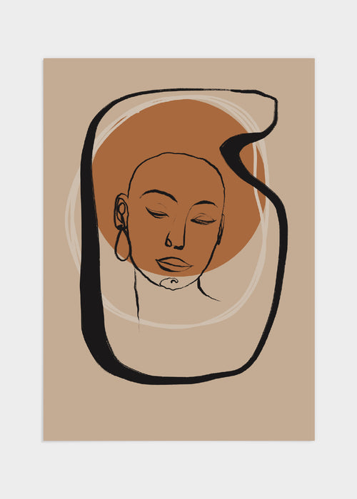 Japandi art 2 poster