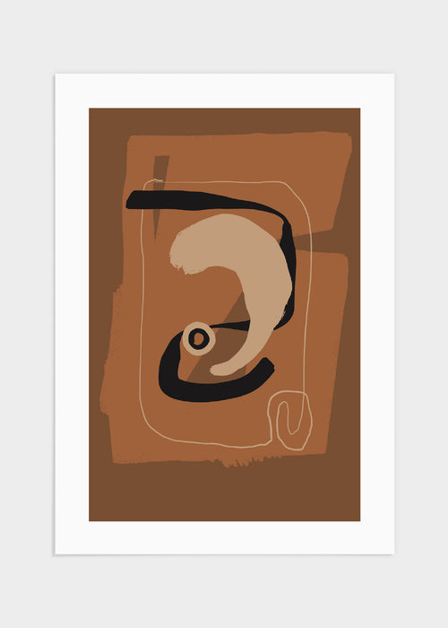 Japandi art 6 poster