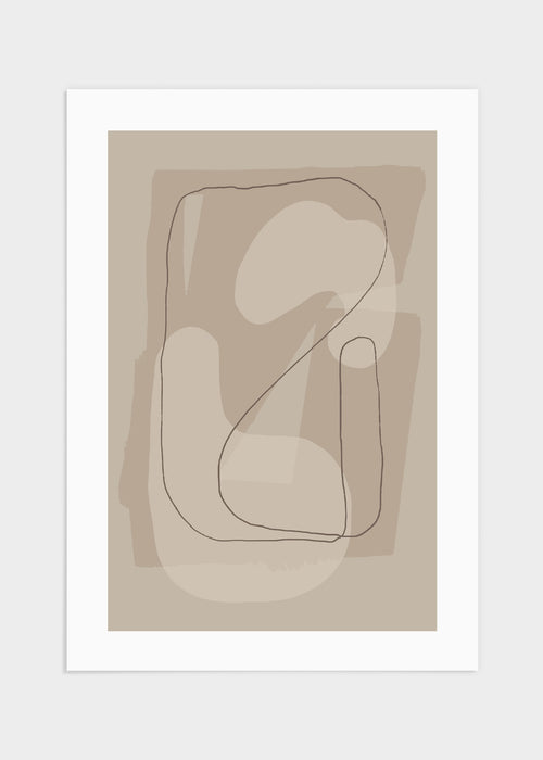Japandi art 8 poster