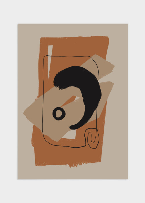 Japandi art 11 poster
