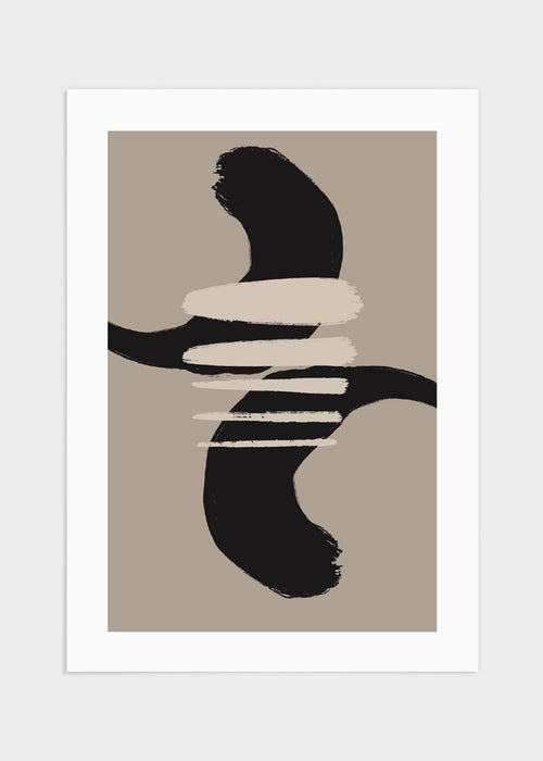 Japandi art 18 poster