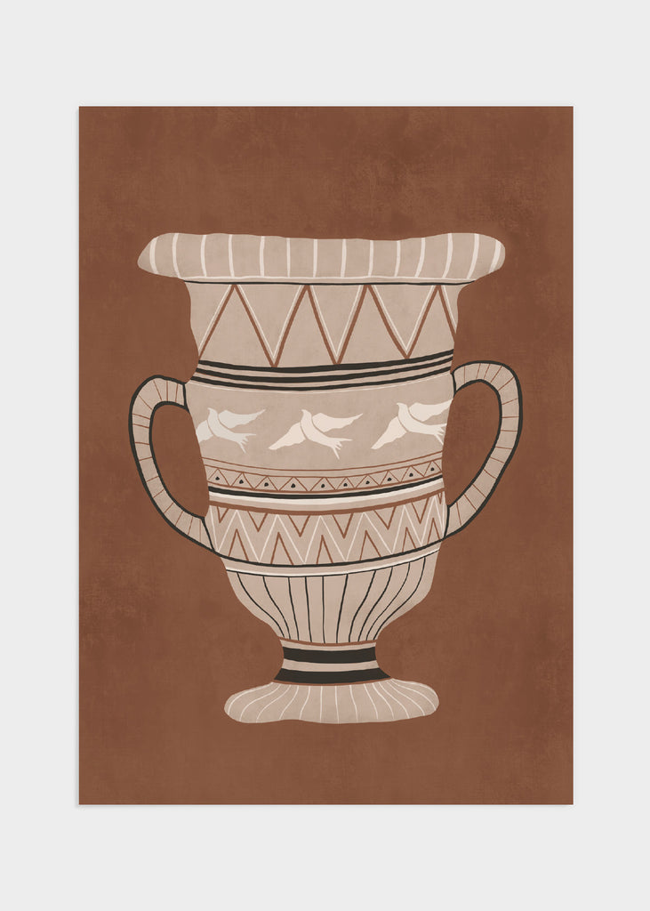Rustic vase poster