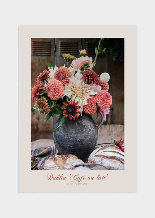 'Café au lait' poster