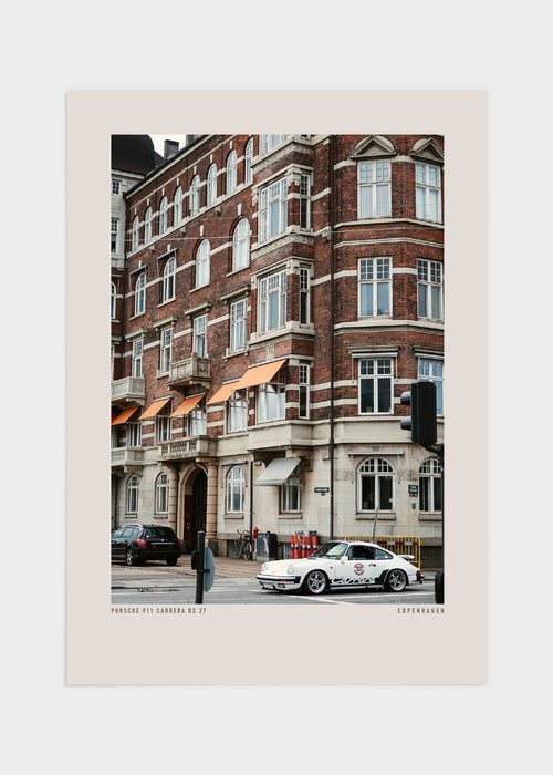 Porsche 911 carrera rs 27 poster