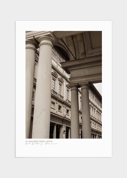 Le gallerie deli uffizi poster