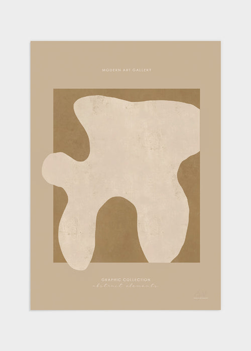 Abstract elements poster