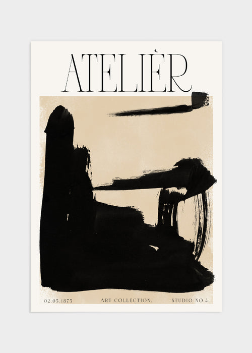 Atelièr studio no.4 poster