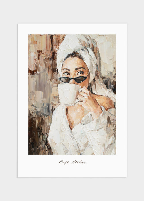 Café atelier poster