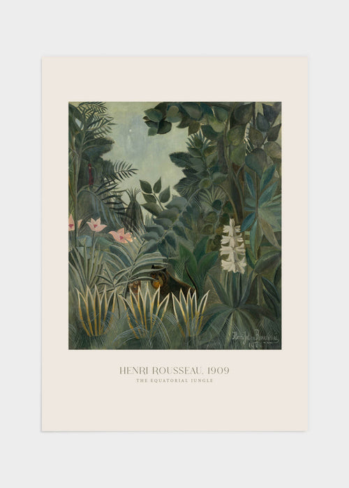 Henri rousseau poster
