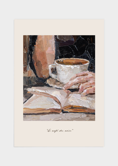 Le café du coin poster