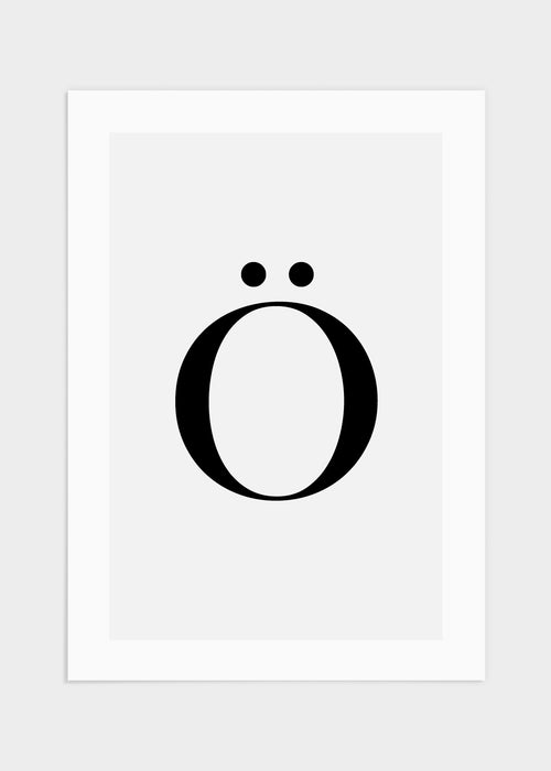 Ö poster