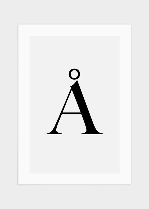 Å poster