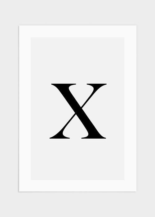 X poster