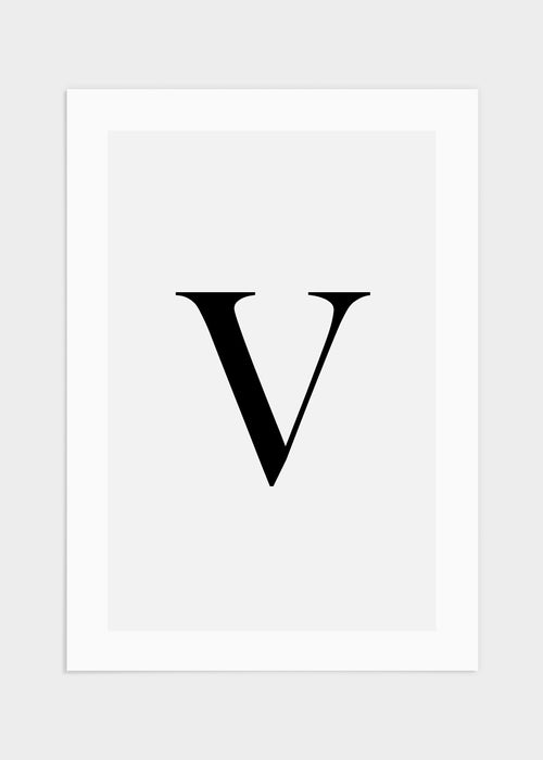 V poster