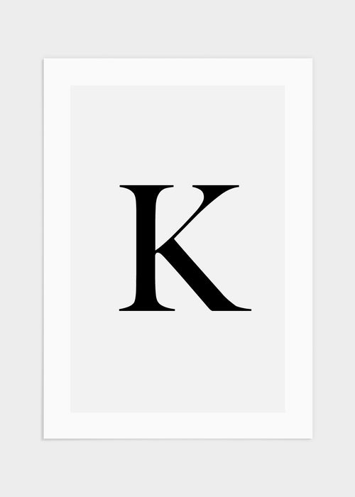 K poster