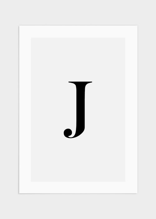 J poster