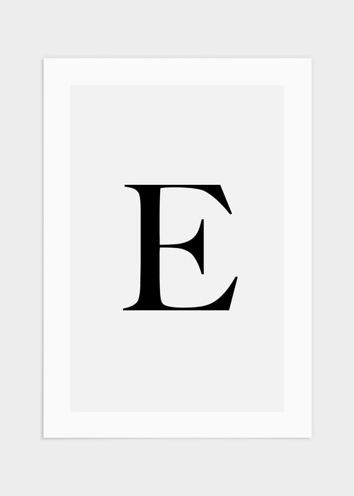 E poster