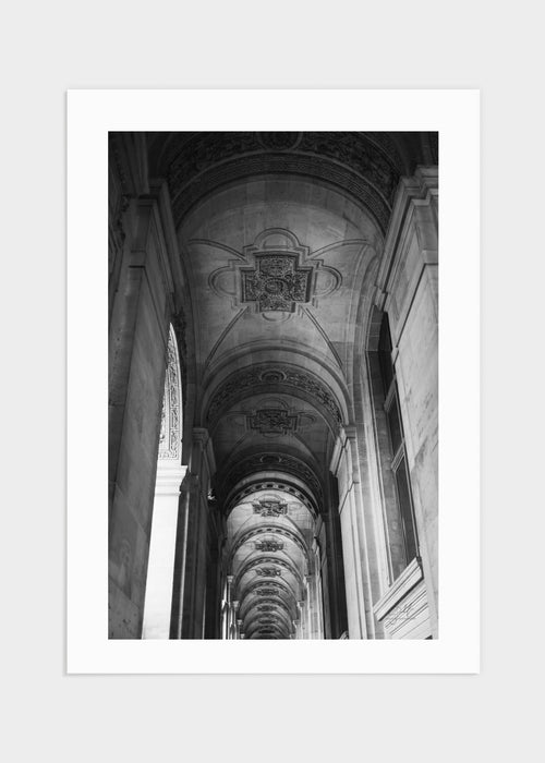 Louvren Paris poster