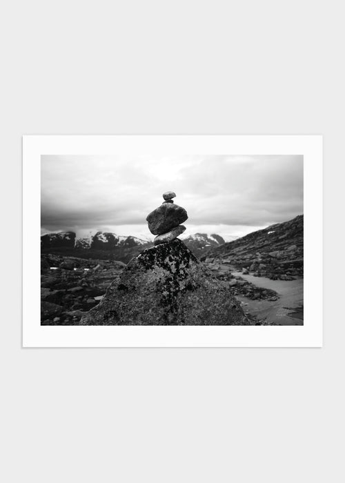 Rocks in norway poster