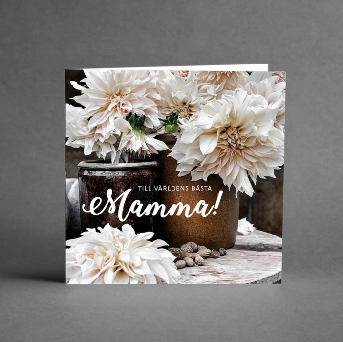 TILL VÄRLDENS BÄSTA MAMMA - GRATULATIONSKORT