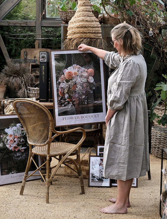 Flower bouquet poster