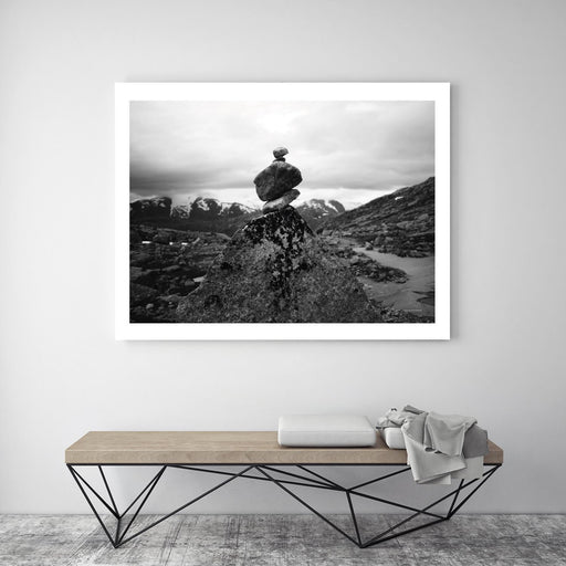 Posters & Prints - ROCKS IN NORWAY POSTER