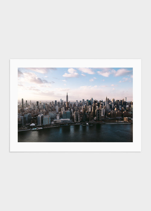 New york skyline poster