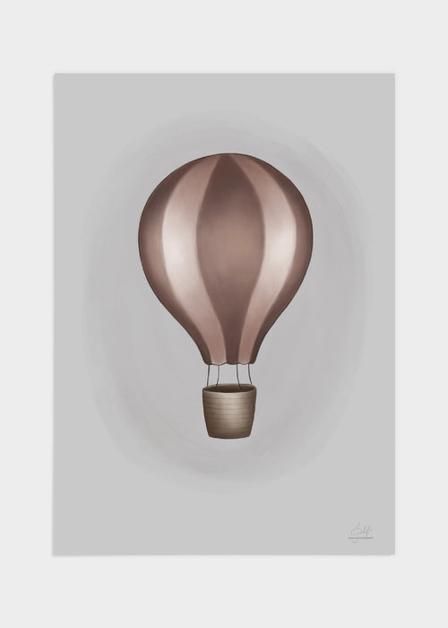 Air balloon poster