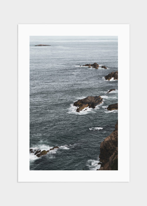 The pacific ocean poster