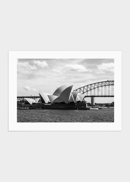 Sydney opera house poster
