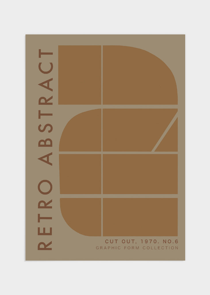 Retro abstract poster