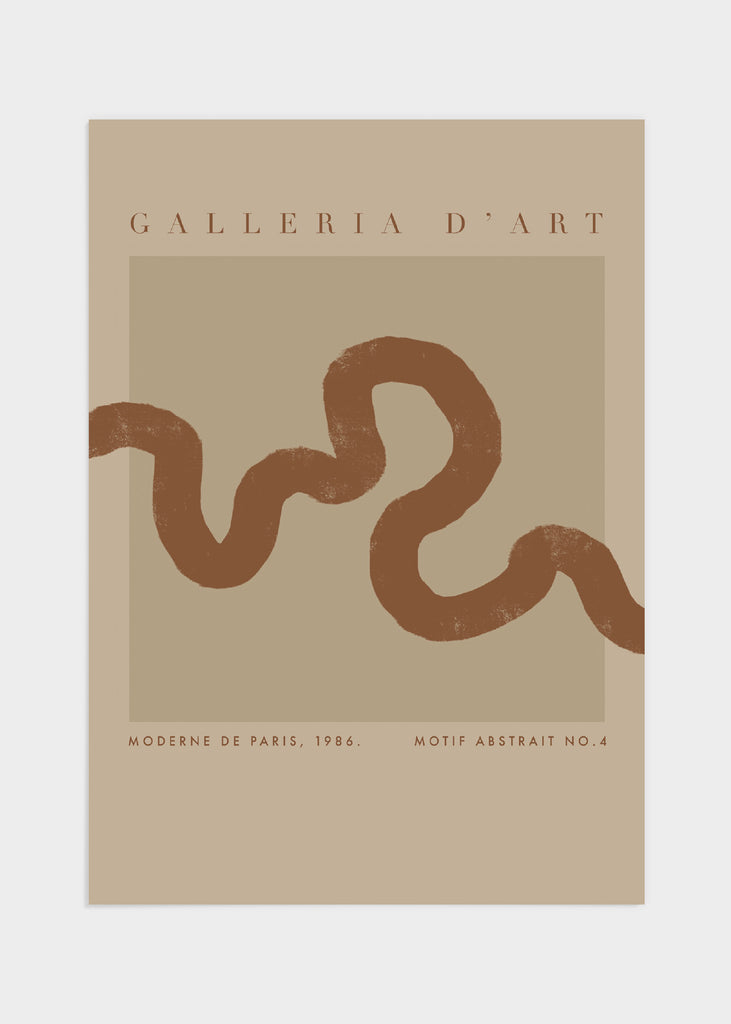 Galleria d´art poster