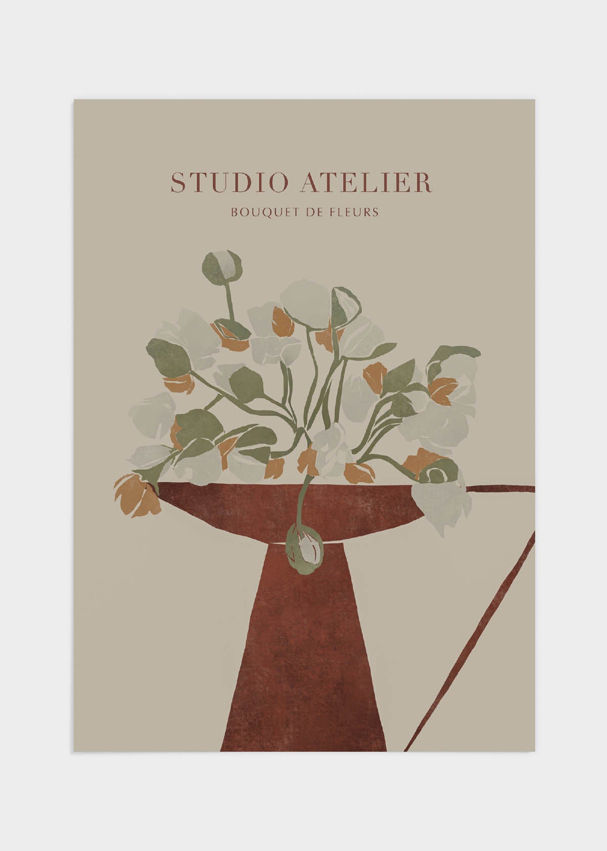 Studio atelier poster