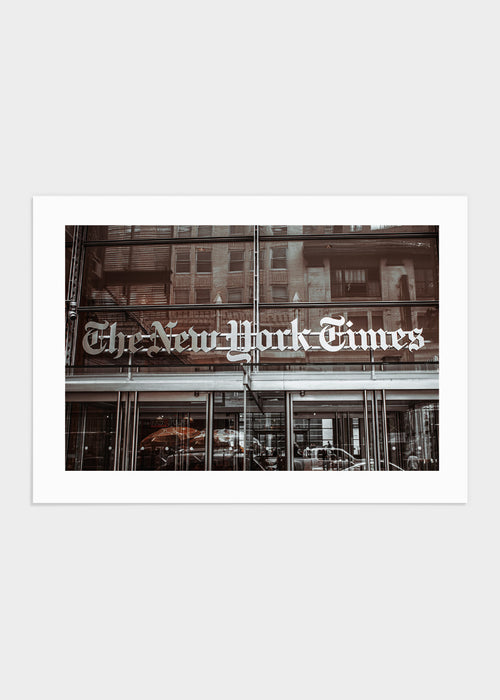 The New York Times poster