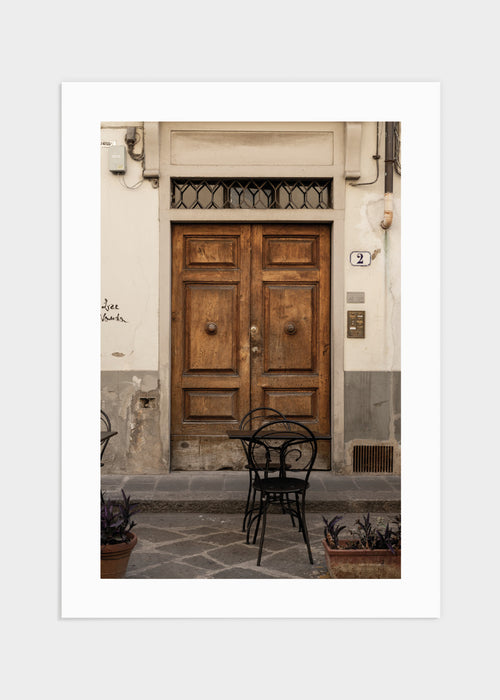 Florence door poster