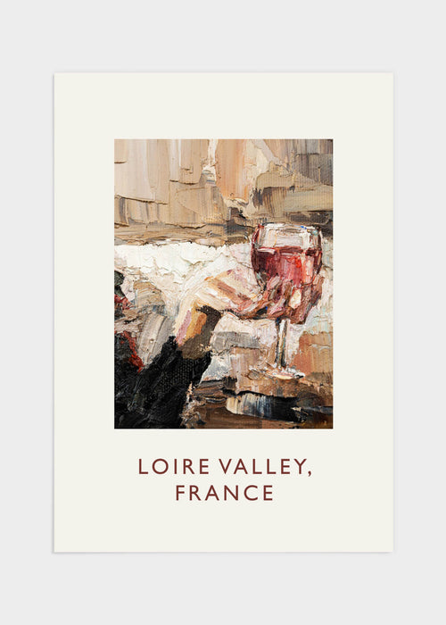 Loire valley, france poster