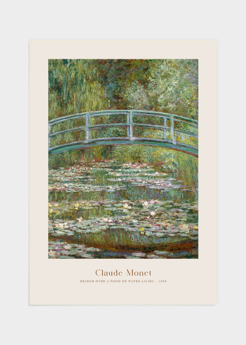 Claude monet poster