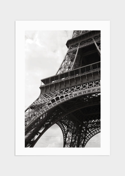 Paris eiffel tower poster